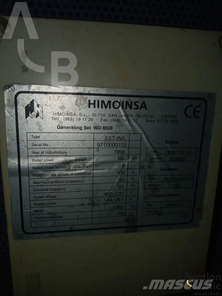 Himoinsa EST-INS ディーゼル発電機