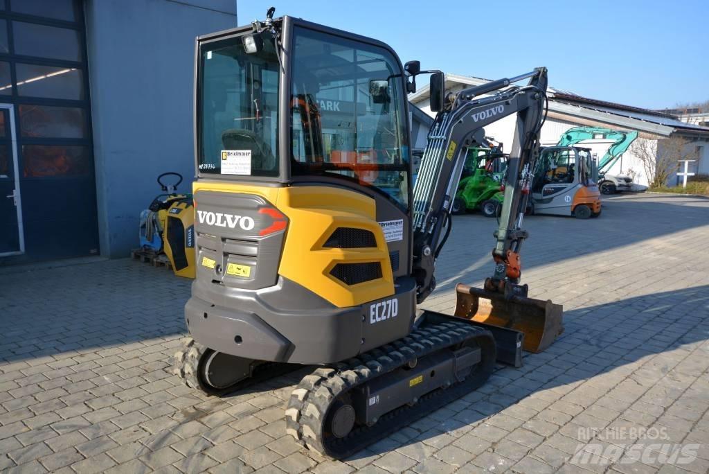 Volvo EC 27 D ミニ油圧ショベル 7t以下（ミニユンボ・ミニディガー）