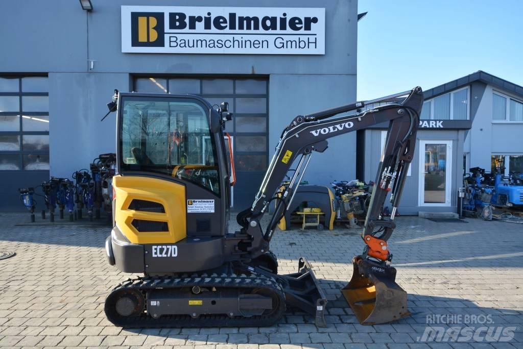 Volvo EC 27 D ミニ油圧ショベル 7t以下（ミニユンボ・ミニディガー）