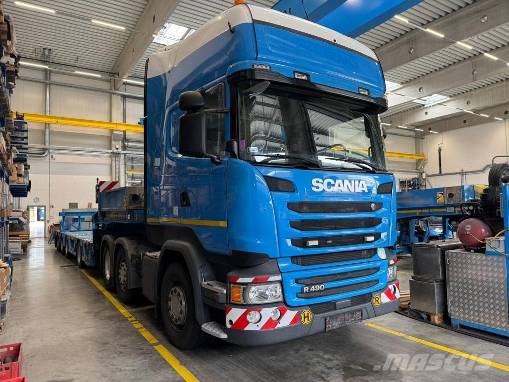 Scania R 490 LA 中古トラクターヘッド | トレーラーヘッド