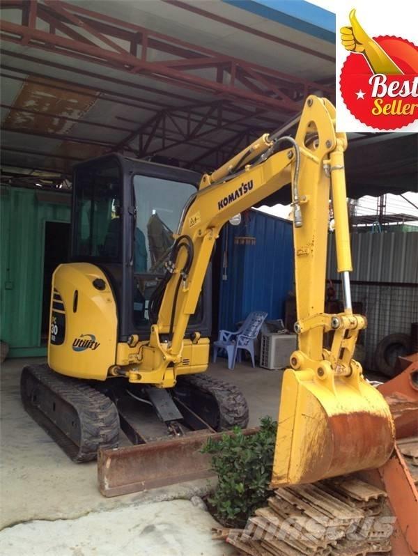 Komatsu PC 30 ミニ油圧ショベル 7t以下（ミニユンボ・ミニディガー）