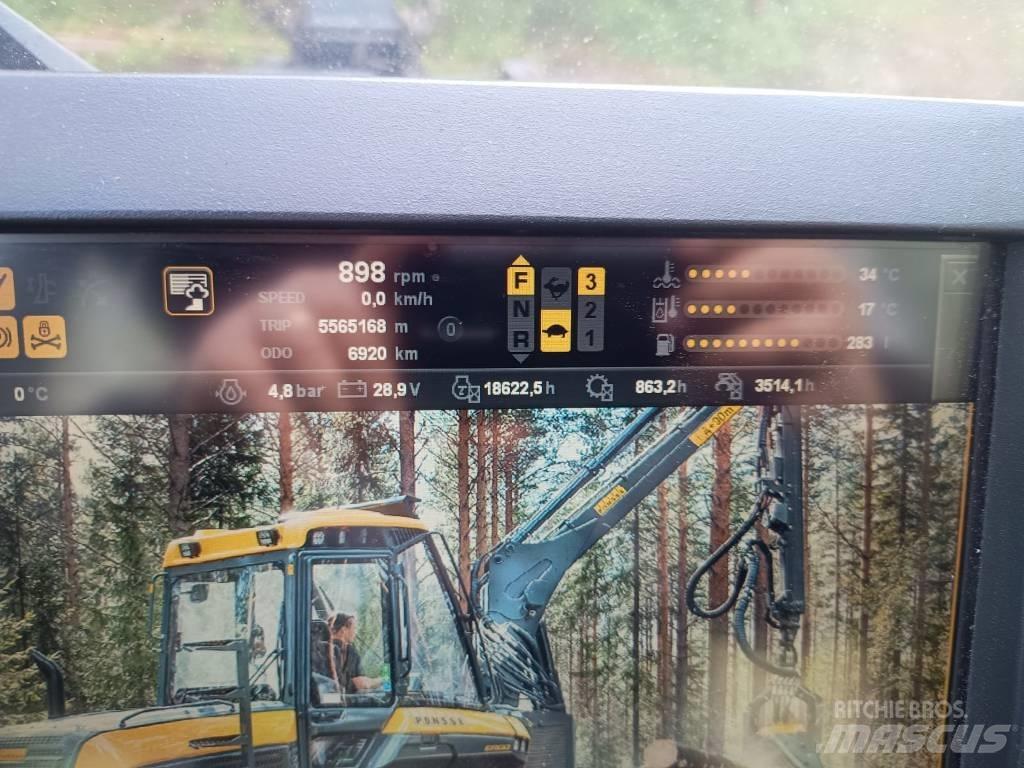 Ponsse Ergo 6W ハーベスター