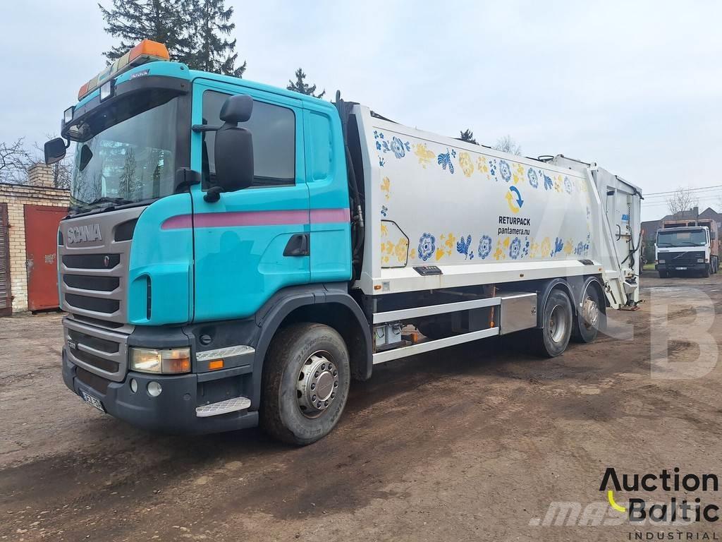 Scania G 360 塵芥車、パッカー車