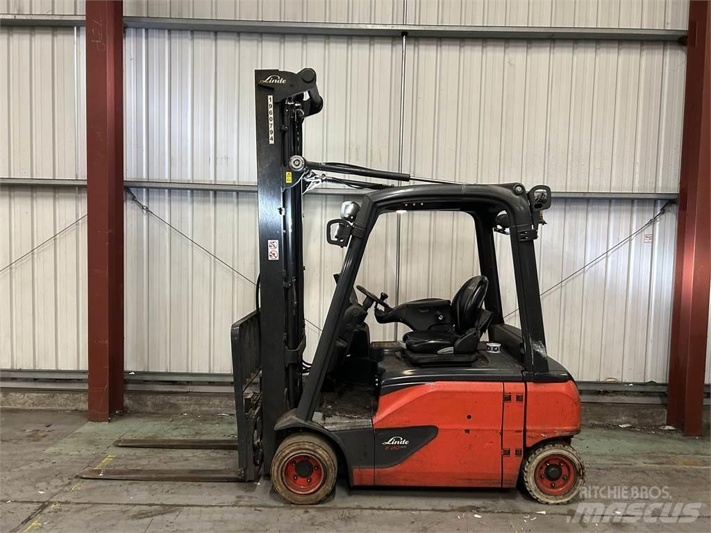 Linde E20PL-02 バッテリーフォークリフト