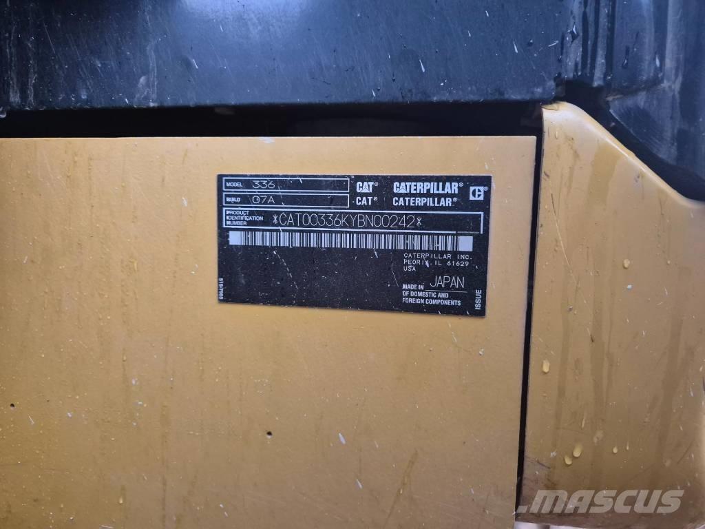 CAT 336 大型油圧ショベル12t以上（パワーショベル・ユンボ）