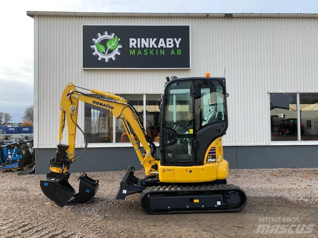 Komatsu PC26 MR-5 ミニ油圧ショベル 7t以下（ミニユンボ・ミニディガー）