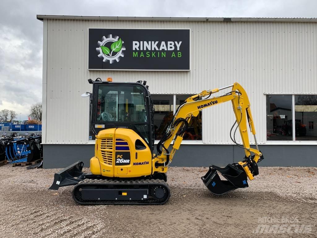Komatsu PC26 MR-5 ミニ油圧ショベル 7t以下（ミニユンボ・ミニディガー）