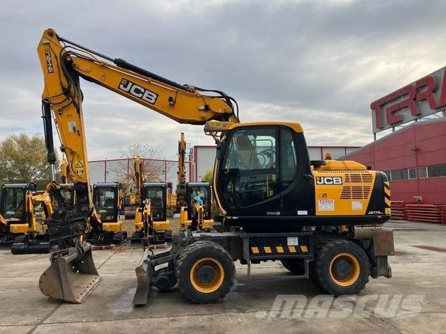 JCB JS 175 W ホイール式油圧ショベル（パワーショベル・ユンボ・バックホー）