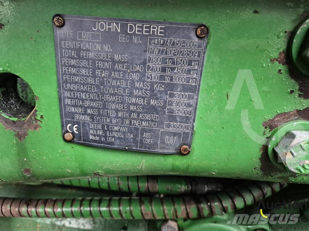 John Deere 7710 トラクター