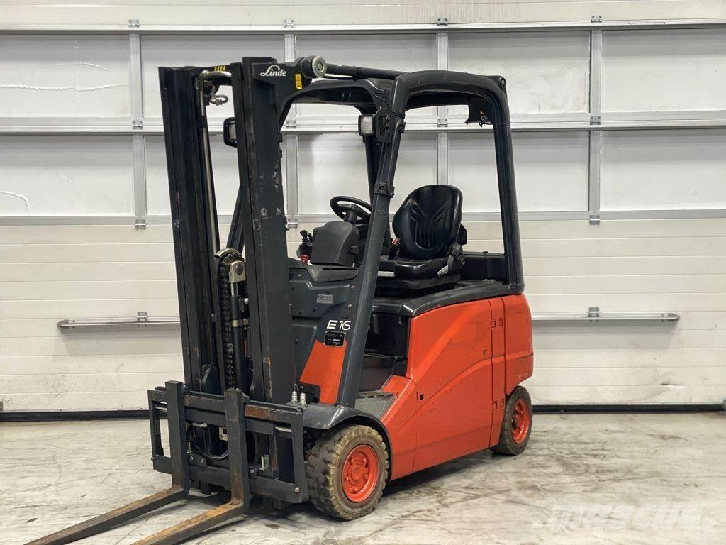 Linde E16PH-01 バッテリーフォークリフト