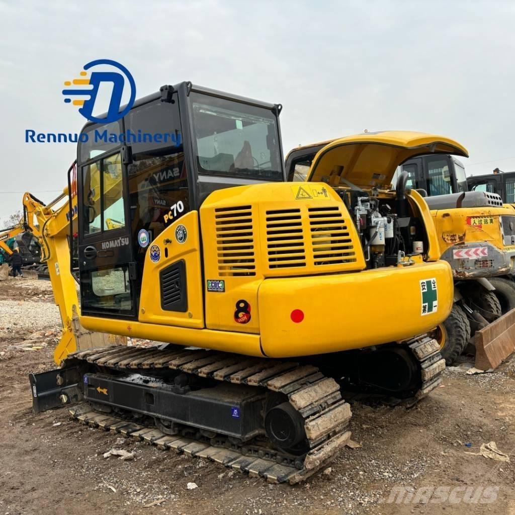 Komatsu PC 70-8 ミニ油圧ショベル 7t以下（ミニユンボ・ミニディガー）