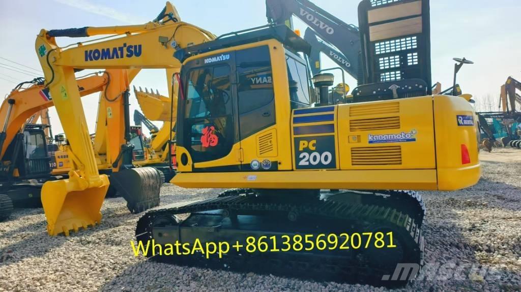 Komatsu PC 200-8 中型油圧ショベル 7ｔ-12ｔ（ユンボ・パワーショベル・バックホー）