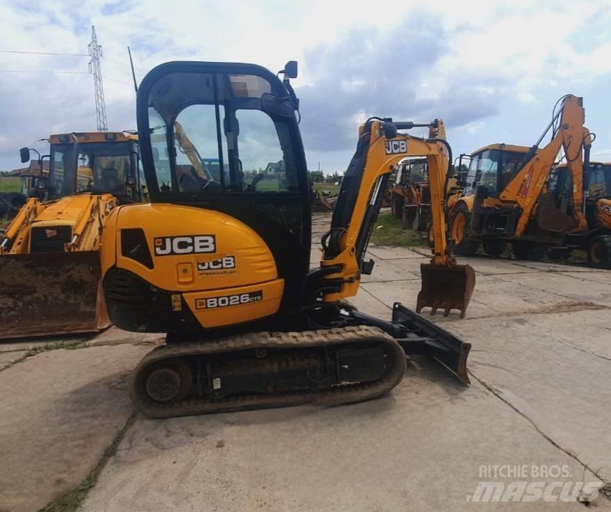 JCB 8026 CTS ミニ油圧ショベル 7t以下（ミニユンボ・ミニディガー）