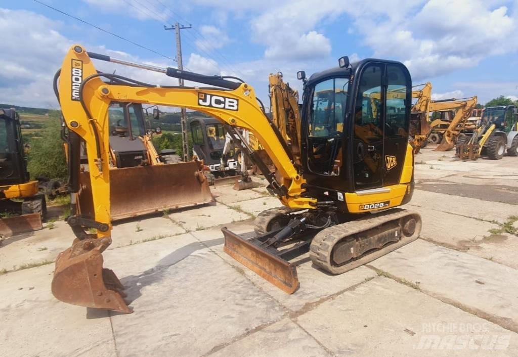 JCB 8026 CTS ミニ油圧ショベル 7t以下（ミニユンボ・ミニディガー）