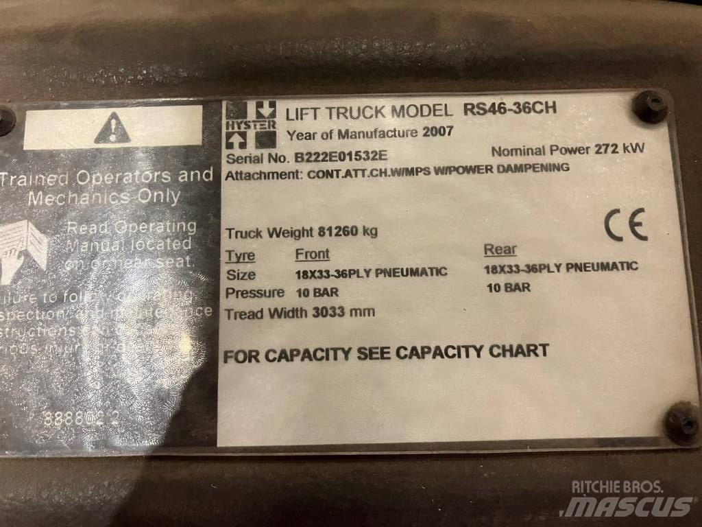 Hyster RS46-36CH リーチスタッカー