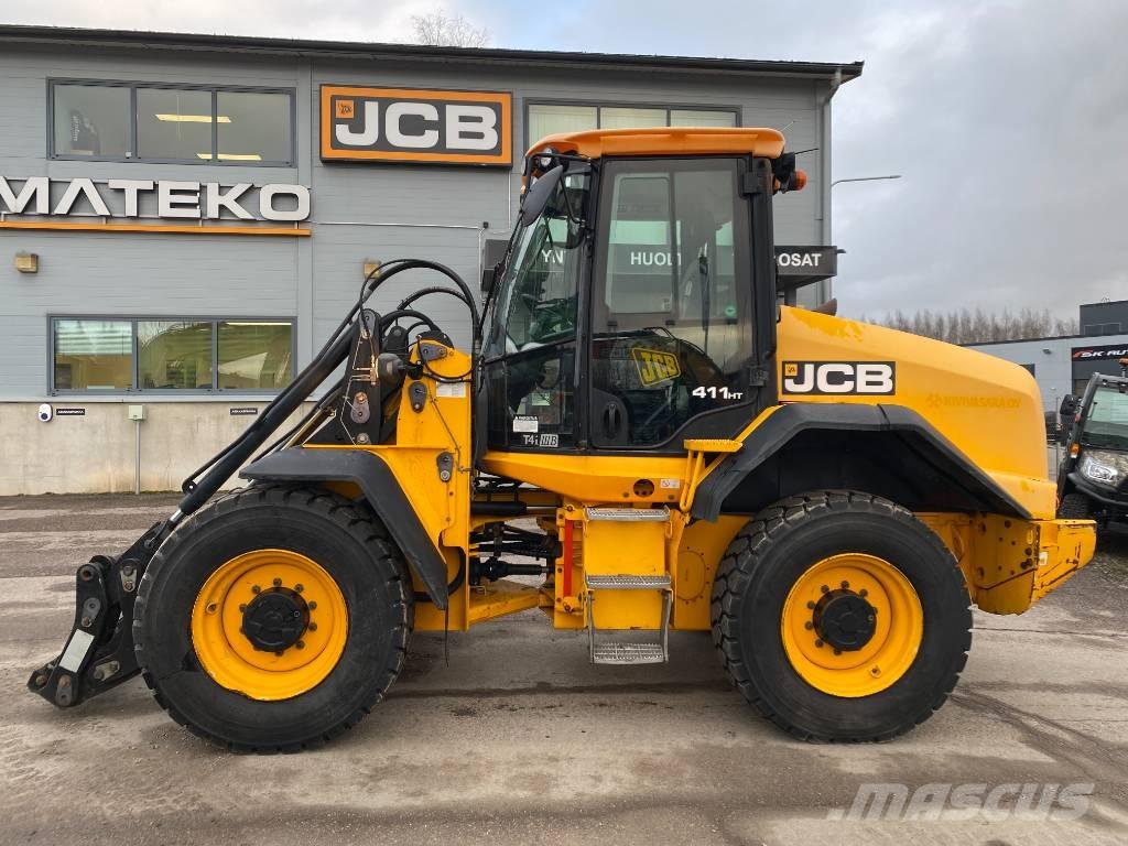 JCB 411 HT T4i ホイールローダー・タイヤショベル