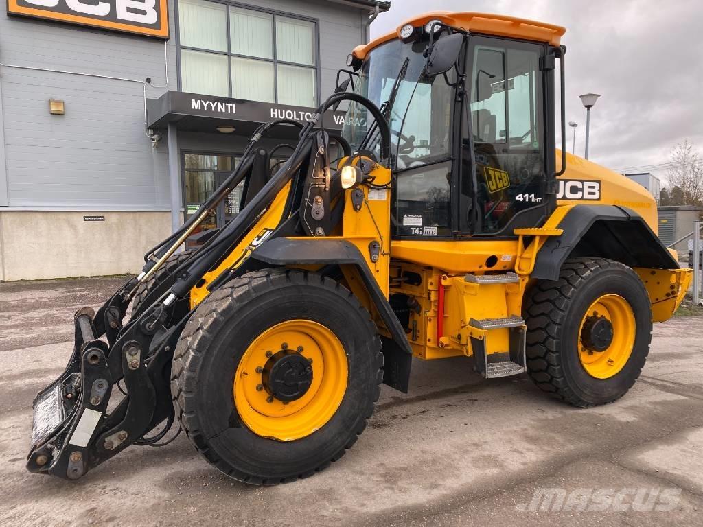 JCB 411 HT T4i ホイールローダー・タイヤショベル