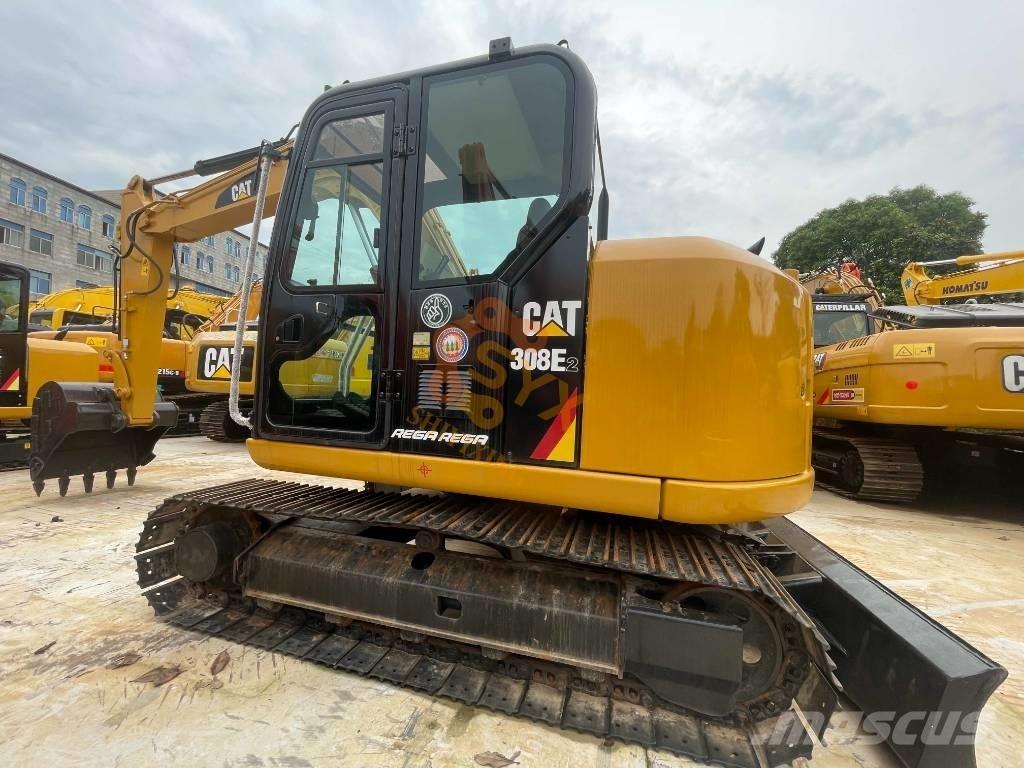CAT 308 E 2 CR 中型油圧ショベル 7ｔ-12ｔ（ユンボ・パワーショベル・バックホー）