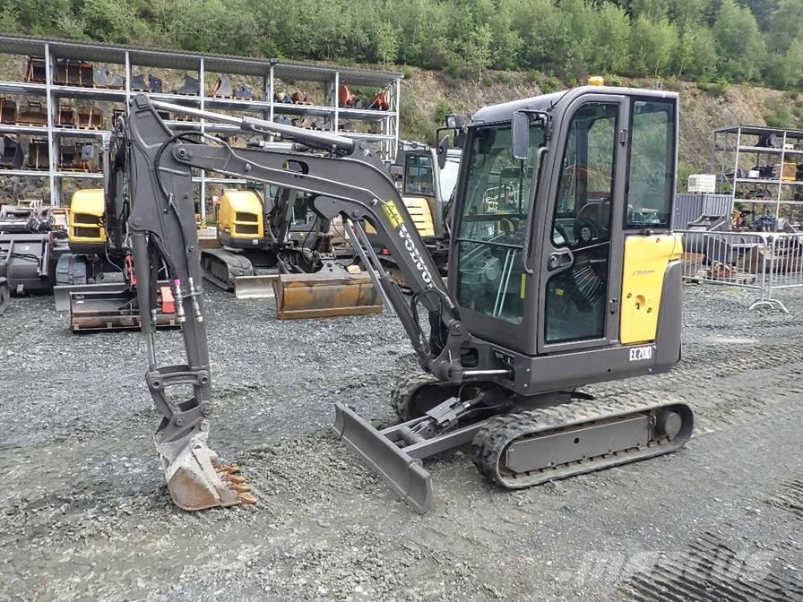 Volvo EC 20 D ミニ油圧ショベル 7t以下（ミニユンボ・ミニディガー）