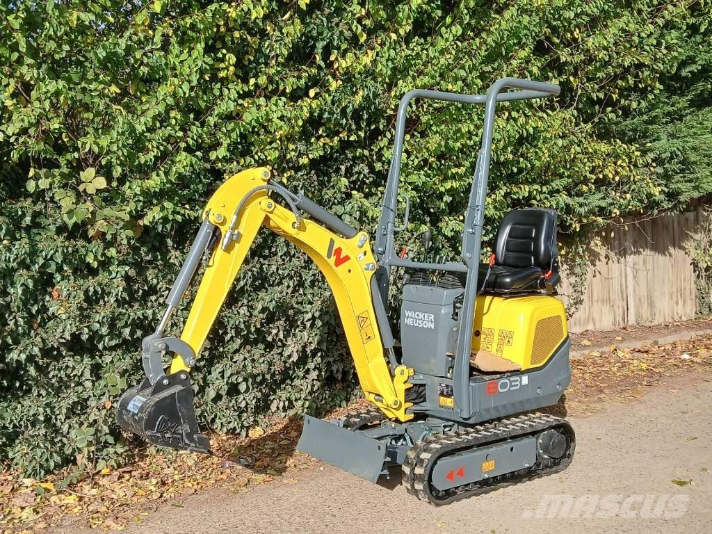 Wacker Neuson 803 ミニ油圧ショベル 7t以下（ミニユンボ・ミニディガー）