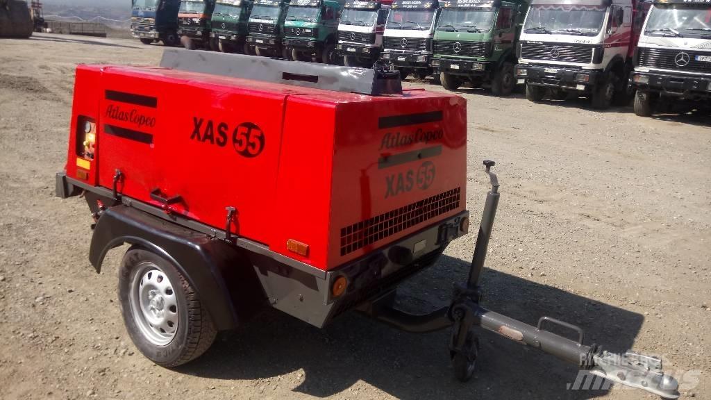 Atlas Copco XAS 55 コンプレッサー