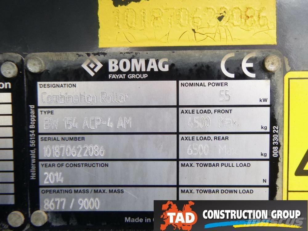 Bomag BW 154 AC タンデムローラ