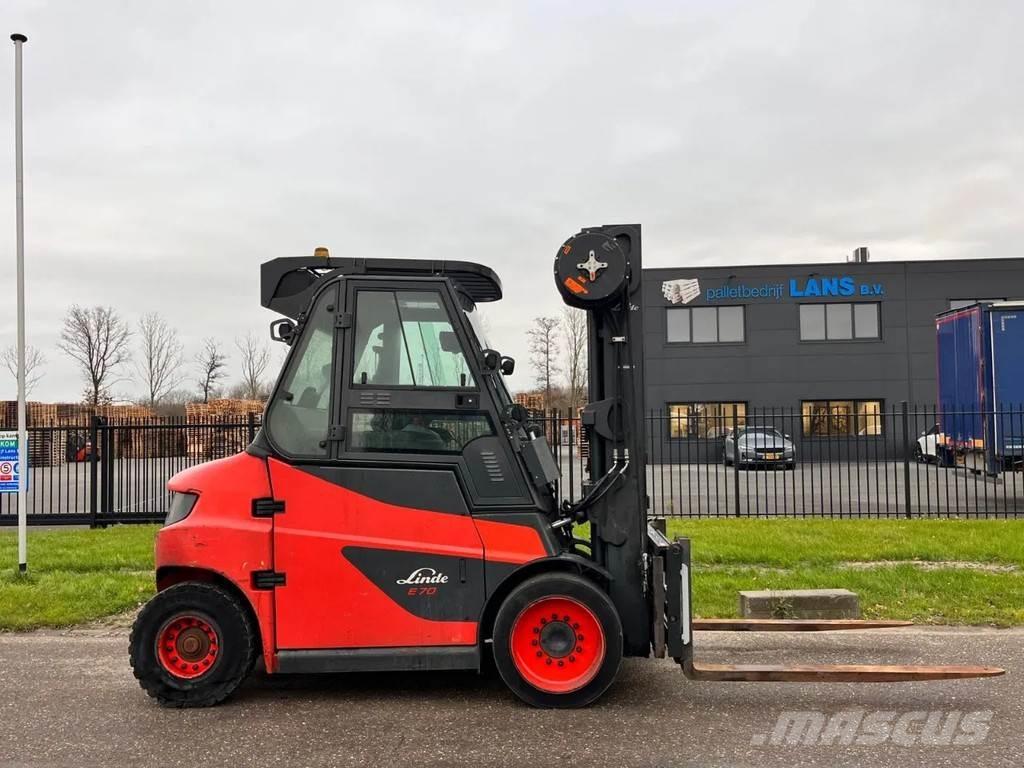 Linde E70-01 バッテリーフォークリフト