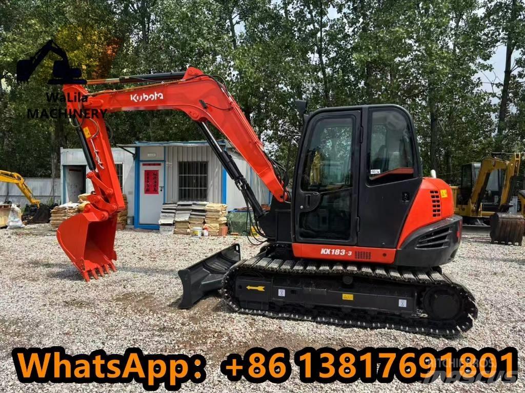 Kubota KX 183-3 ミニ油圧ショベル 7t以下（ミニユンボ・ミニディガー）