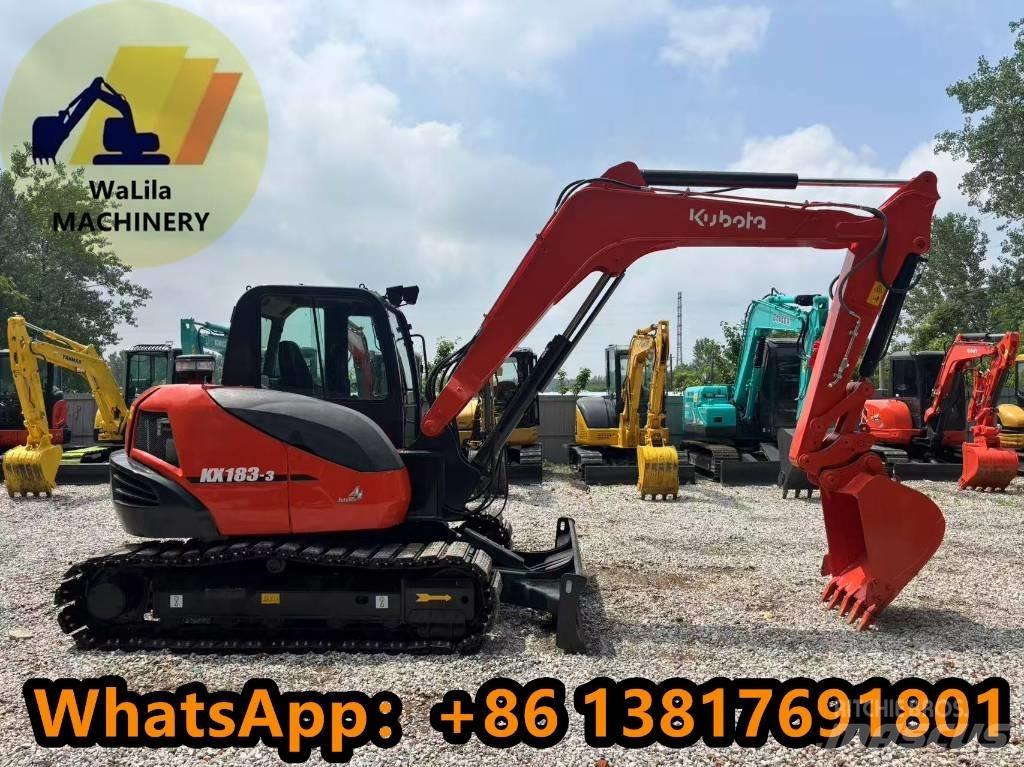 Kubota KX 183-3 ミニ油圧ショベル 7t以下（ミニユンボ・ミニディガー）