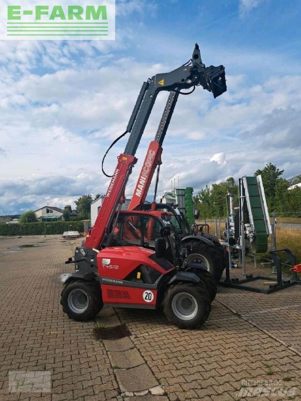 Weidemann t 4512 農業用テレハンドラー