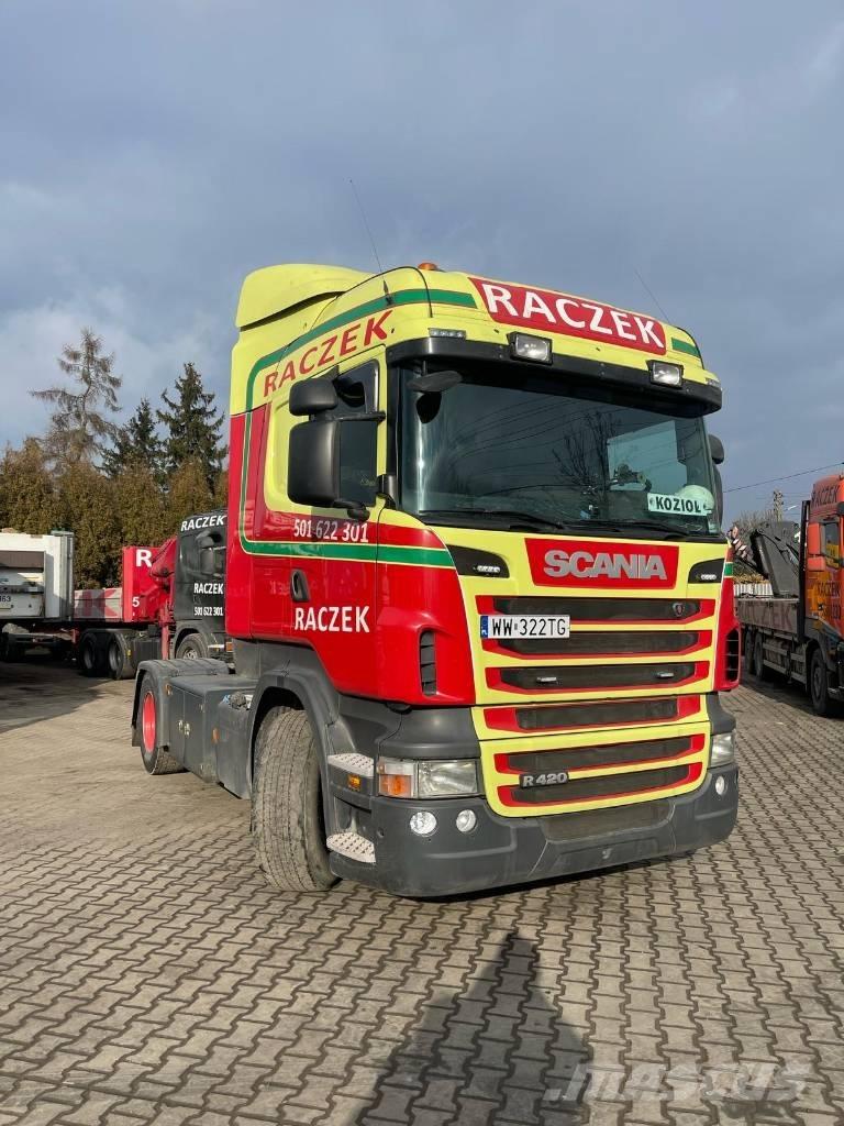 Scania R 420 中古トラクターヘッド | トレーラーヘッド