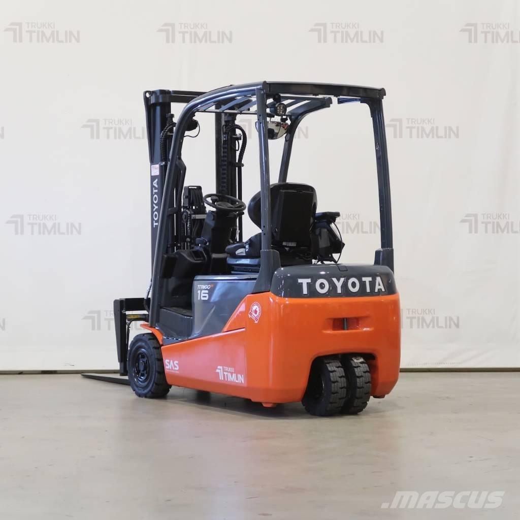 Toyota 8FBE16T バッテリーフォークリフト