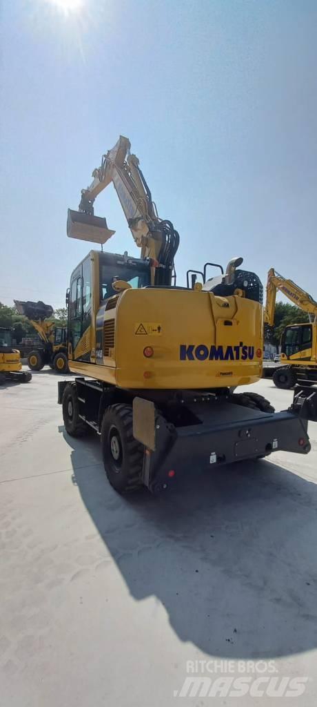Komatsu PW148-11 ホイール式油圧ショベル（パワーショベル・ユンボ・バックホー）