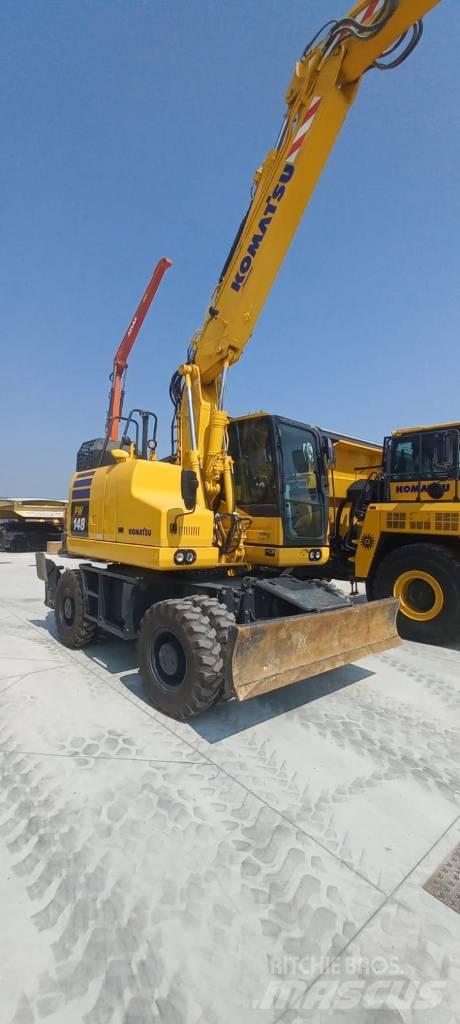 Komatsu PW148-11 ホイール式油圧ショベル（パワーショベル・ユンボ・バックホー）