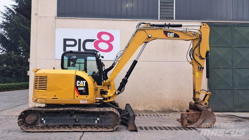 CAT 308 E 2 CR 中型油圧ショベル 7ｔ-12ｔ（ユンボ・パワーショベル・バックホー）