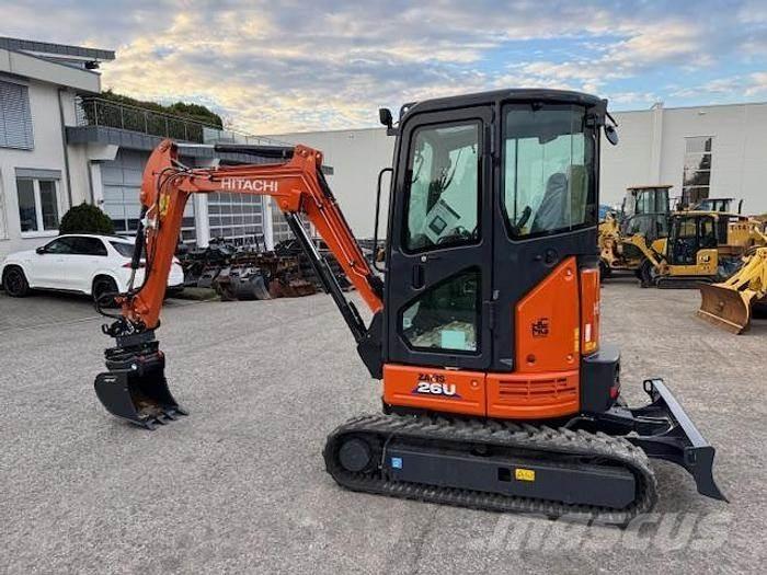 Hitachi ZX26 U-6 ミニ油圧ショベル 7t以下（ミニユンボ・ミニディガー）