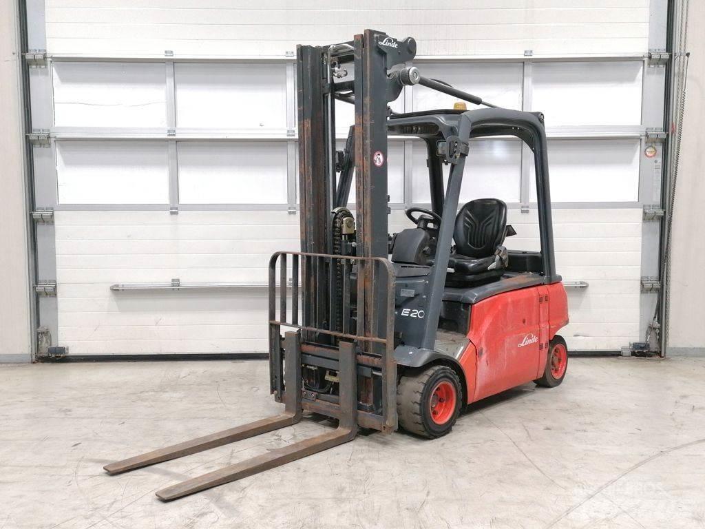 Linde E20PL-01 バッテリーフォークリフト