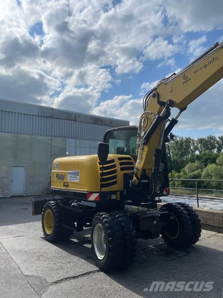 Yanmar B 95 W ホイール式油圧ショベル（パワーショベル・ユンボ・バックホー）