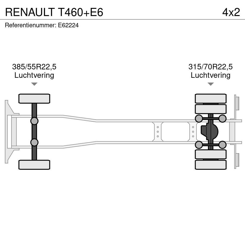 Renault T460+E6 カーテンサイダートラック