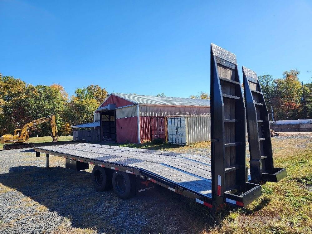 Kraftsman 12 TON フラットベッド／ドロップサイドトレーラー