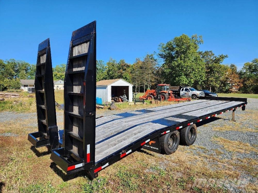 Kraftsman 12 TON フラットベッド／ドロップサイドトレーラー