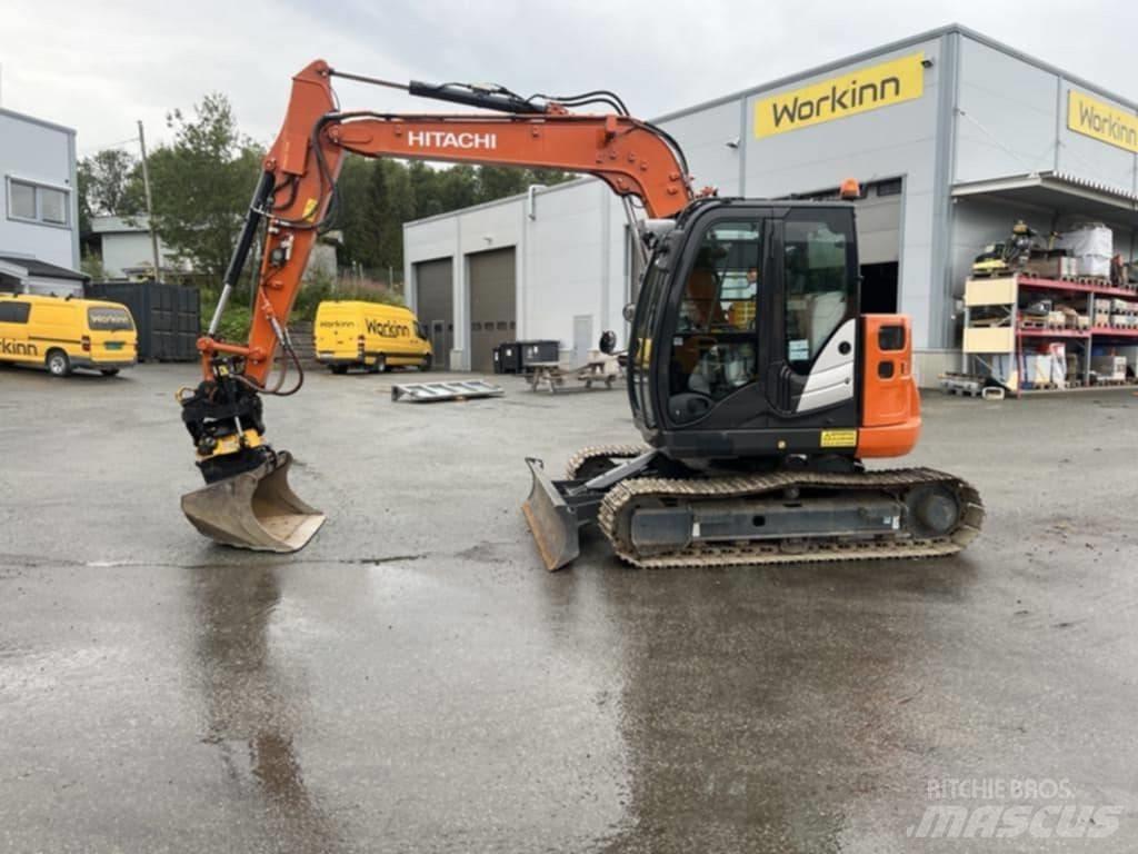 Hitachi ZX 85 US-6 中型油圧ショベル 7ｔ-12ｔ（ユンボ・パワーショベル・バックホー）