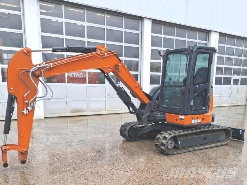 Hitachi ZX 55 U-6 ミニ油圧ショベル 7t以下（ミニユンボ・ミニディガー）