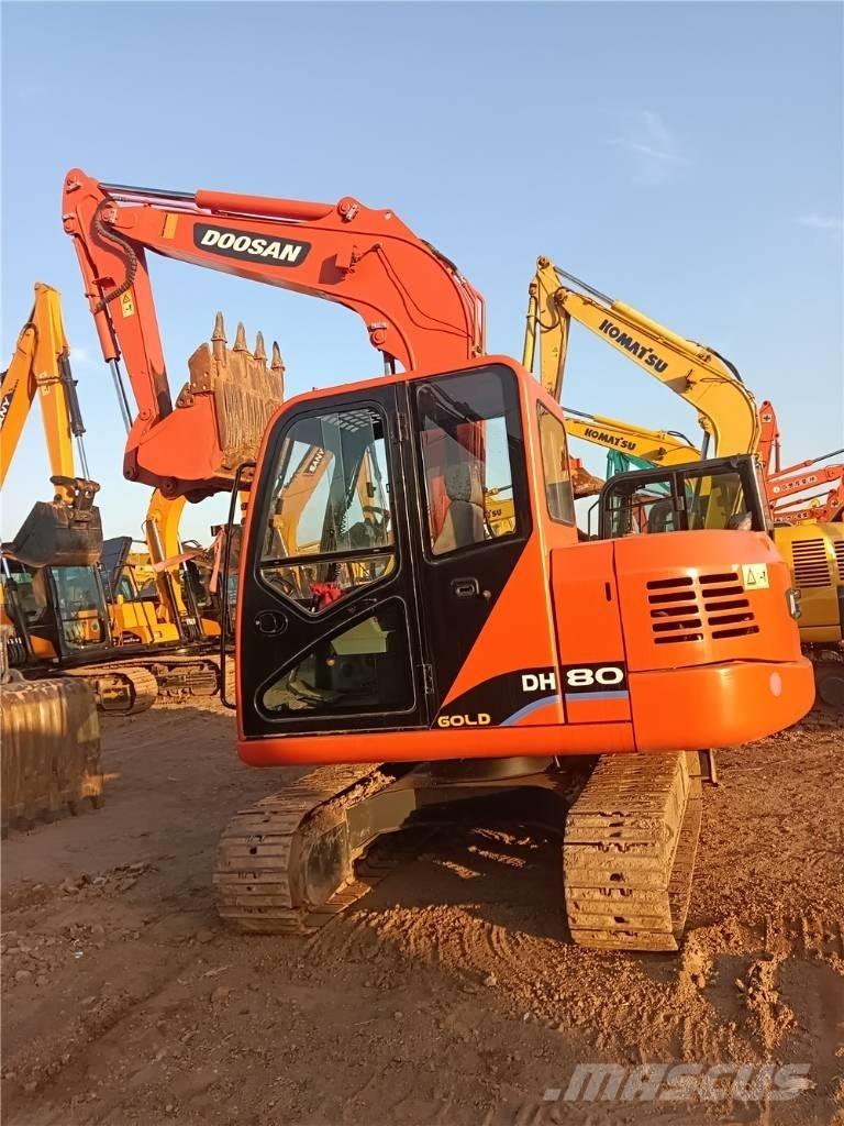 Doosan DH 80 G 中型油圧ショベル 7ｔ-12ｔ（ユンボ・パワーショベル・バックホー）