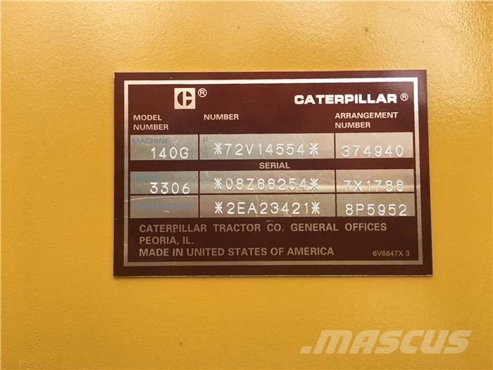 CAT 140 G モーターグレーダー