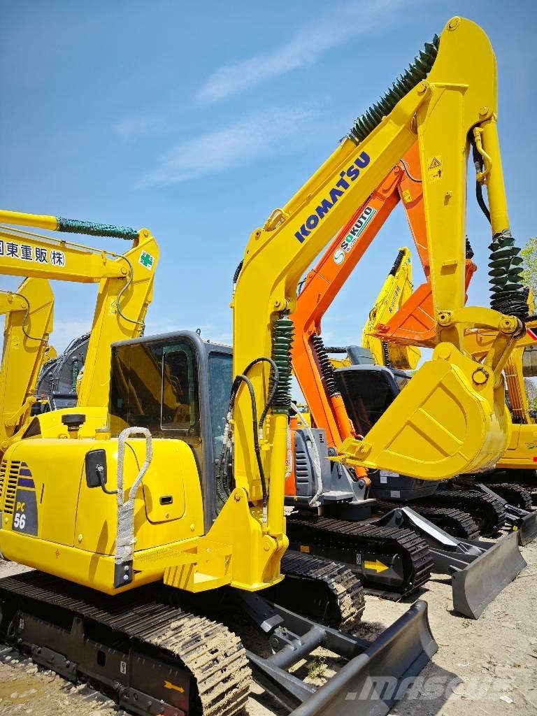 Komatsu PC 56-7 ミニ油圧ショベル 7t以下（ミニユンボ・ミニディガー）