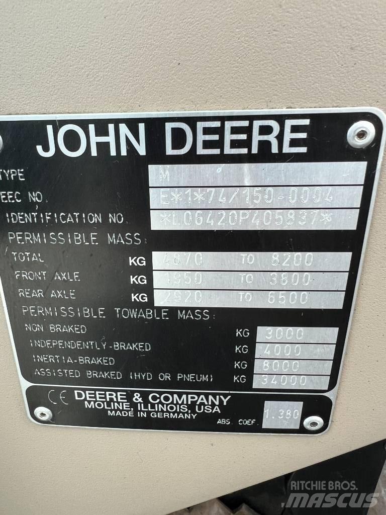 John Deere 6420 S トラクター