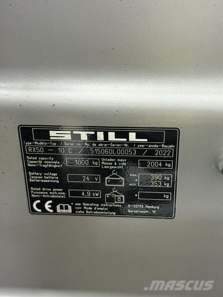 Still RX 50-10 バッテリーフォークリフト
