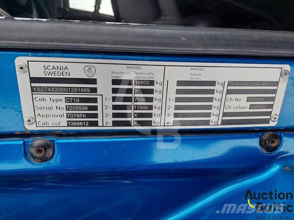 Scania T 114 LA 中古トラクターヘッド | トレーラーヘッド
