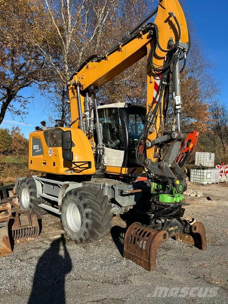 Liebherr 913 compact ホイール式油圧ショベル（パワーショベル・ユンボ・バックホー）